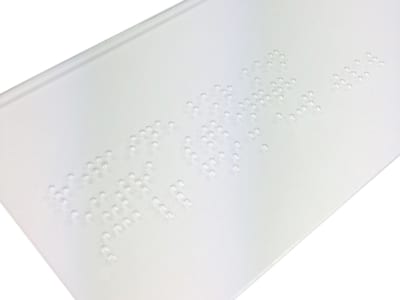 Braille für Ihre Verpackung